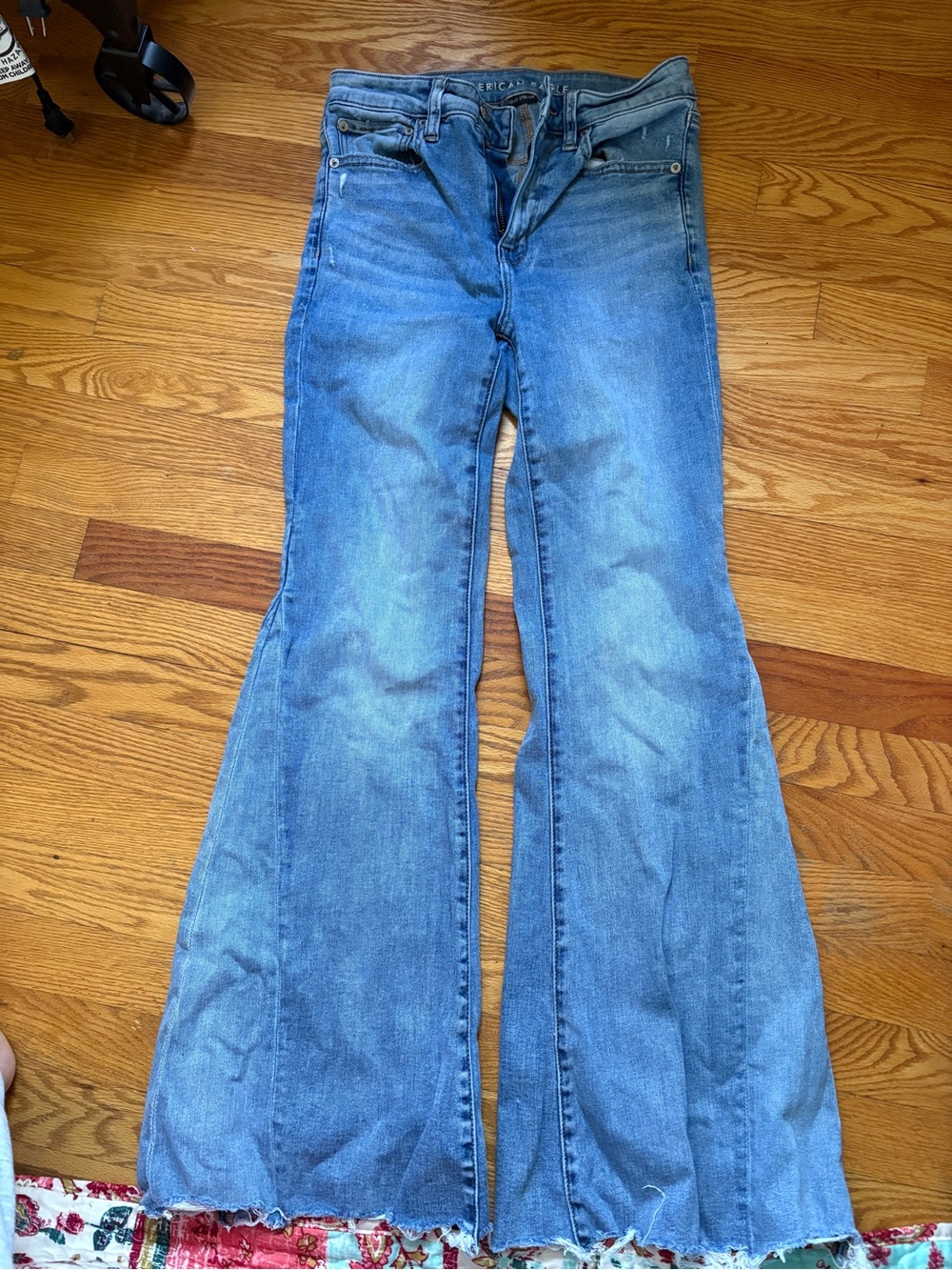 American Eagle Outfitters Light Blue Flared Jeans